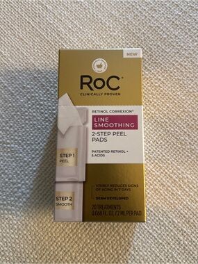 RoC Retinol Correxion Line Smoothing 2-Step Peel Pads